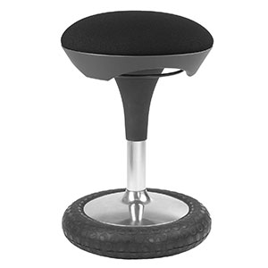 ergonomischer Bürohocker mit Schwingeffekt