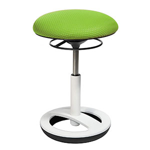 Topstar Bürohocker Sitness Bob Alu weiß lackiert