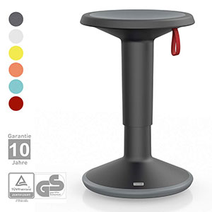 ergonomischer Sitzhocker höhenverstellbar mit Schwingeffekt