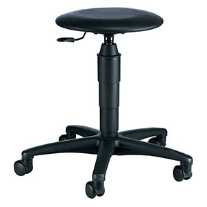 Sitzhocker Arbeitshocker mit Rollen